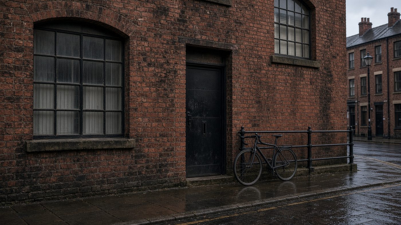 The mill building on Sapling Road, Bolton